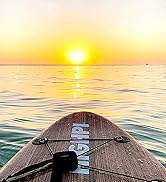 Highpi Inflatable Stand Up Paddle Board 11'x33''x6'' Premium SUP W Accessories & Backpack, Wide S...