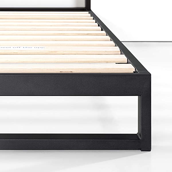 ZINUS Trisha Metal Platforma Bed Frame / Wood Slat Support / No Box Spring Needed / Easy Assembly, Full Full Standard Platform Bed Frame